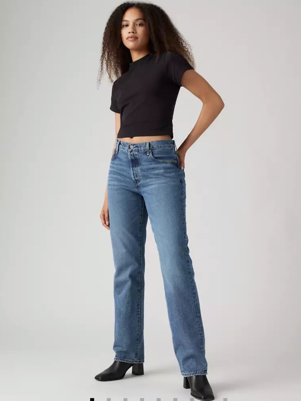 Levi’s 501 90’s Mid Rise Straight Leg